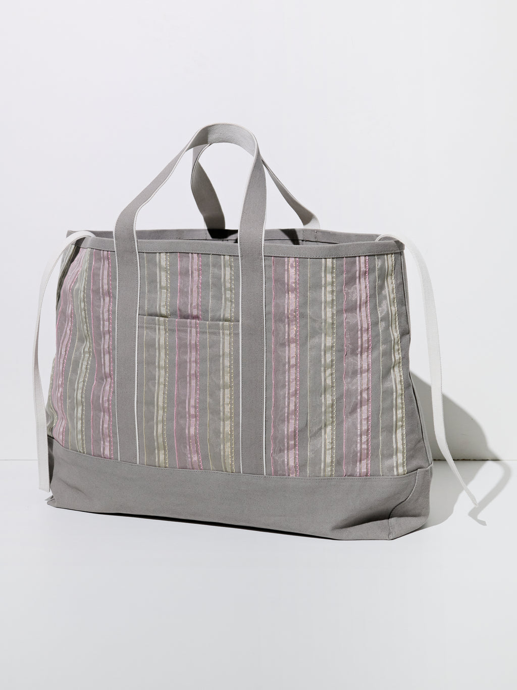 EASY BAG LARGE LAMETTA PEARL