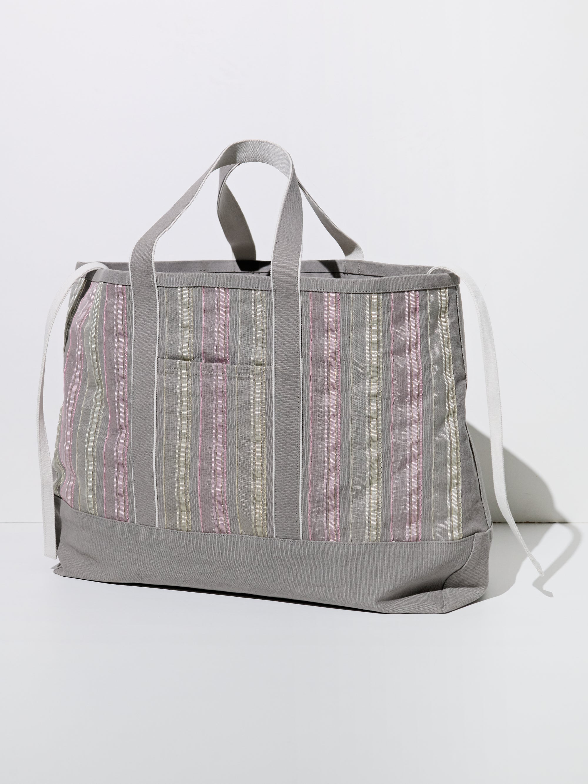 EASY BAG LARGE LAMETTA PEARL