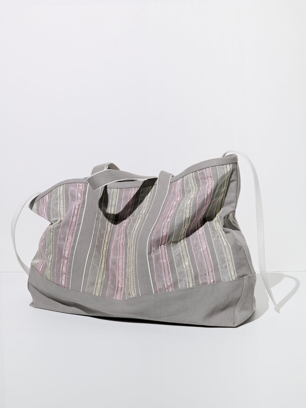 EASY BAG LARGE LAMETTA PEARL