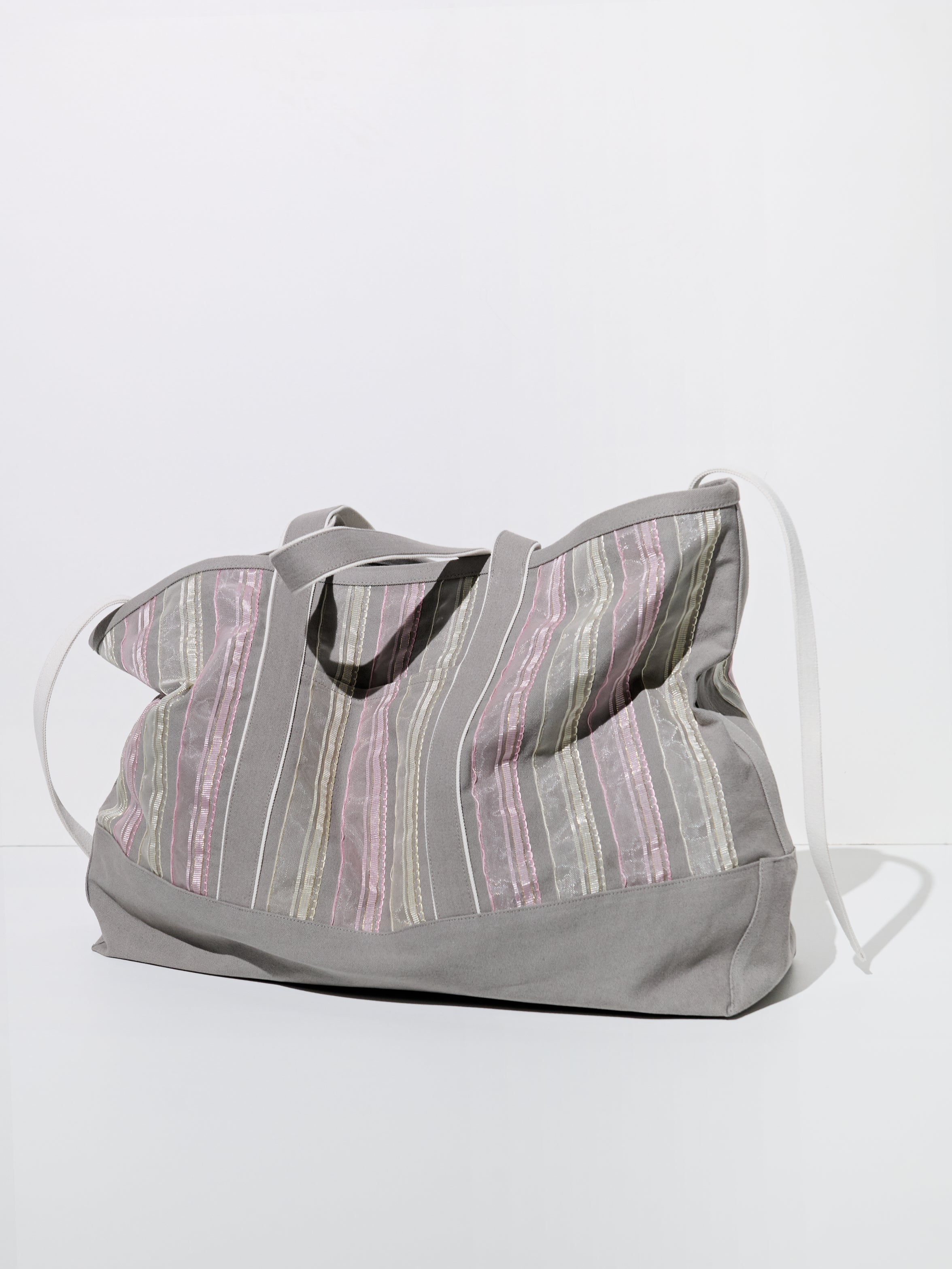EASY BAG LARGE LAMETTA PEARL