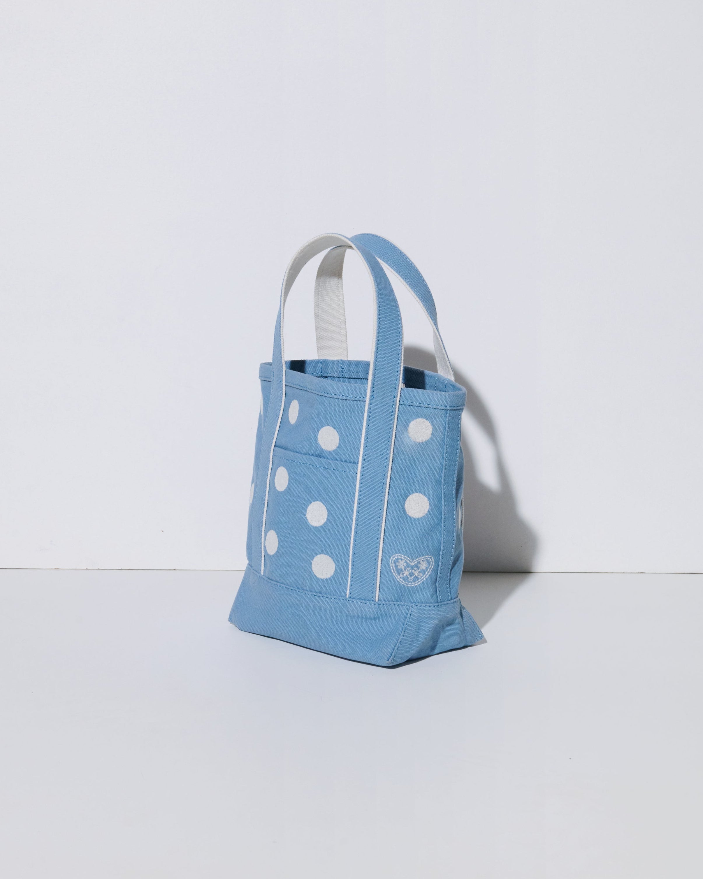 EASY BAG SMALL EMBROIDERY BLUE