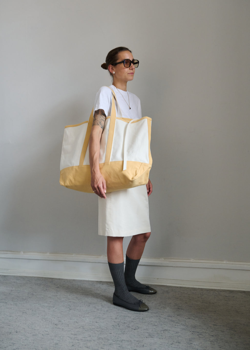 EASY BAG LARGE APRICOT